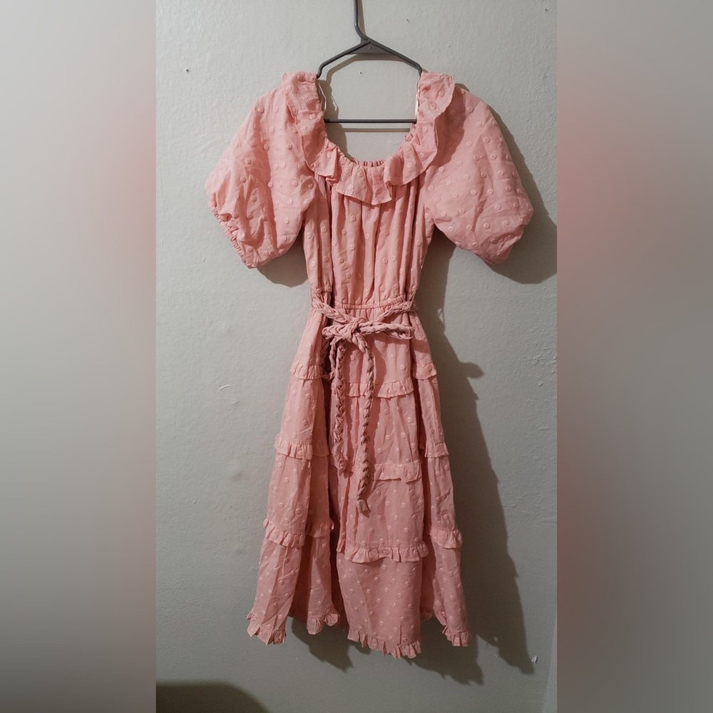 Chelsea & Violet Pink Ruffled Dress - Picture 7 of 7